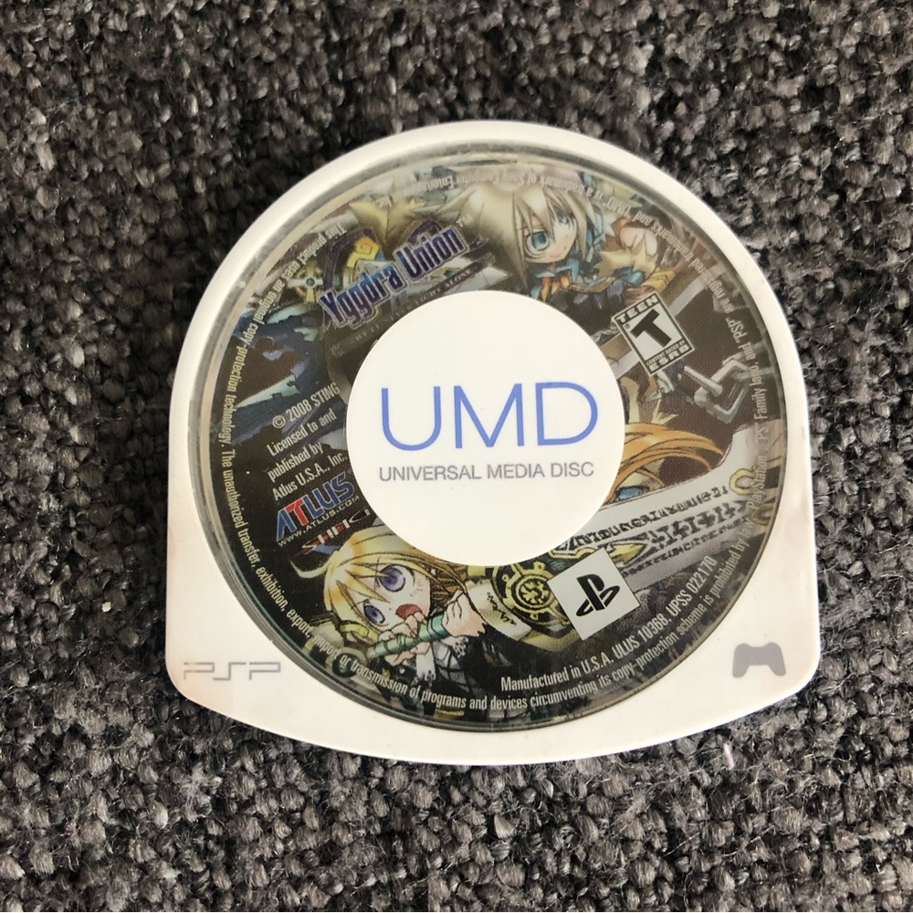 Yggdra Union Sony PSP Game Loose Game Only‎ Playstation